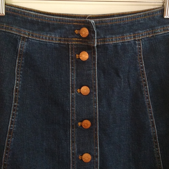 Madewell  jeans skirt size 10 - Picture 2 of 7